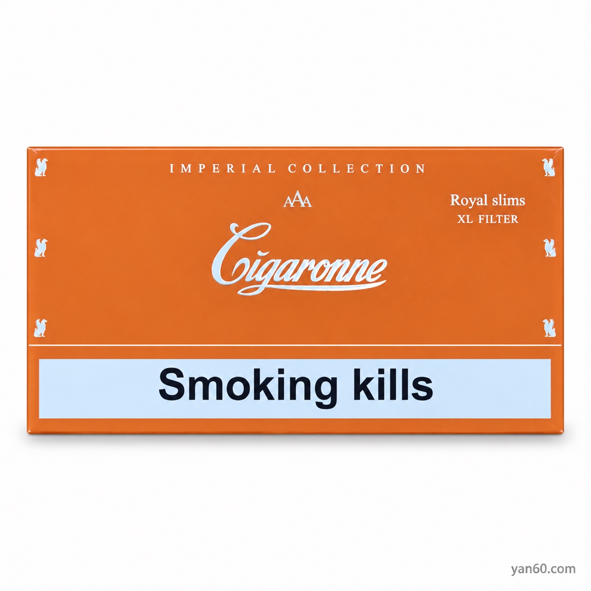 Cigaronne Royal Slims Orange (European Edition)