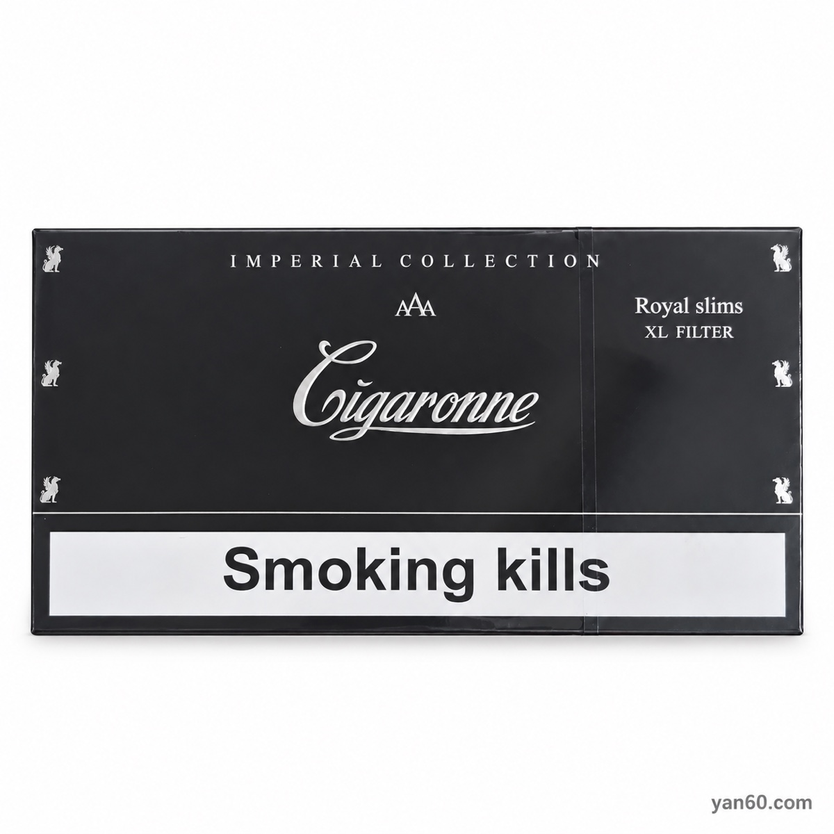 Cigaronne Royal Slims Black (European Edition)