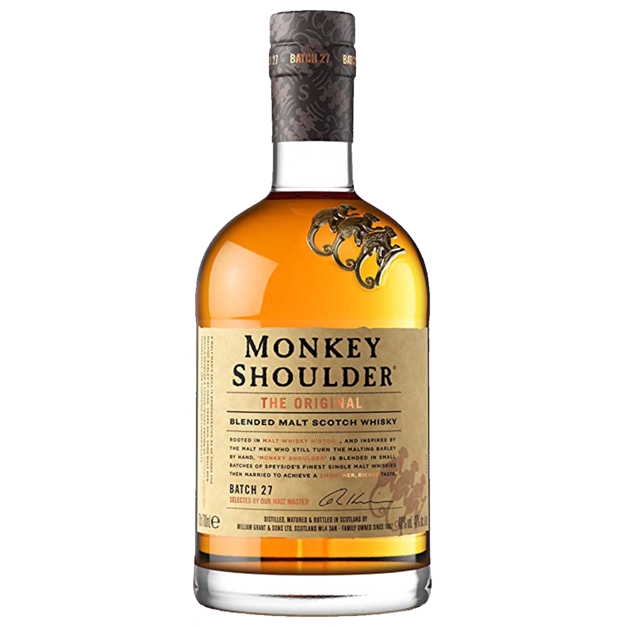 Monkey Shoulder · 三只猴子调和麦芽威士忌 1000ML