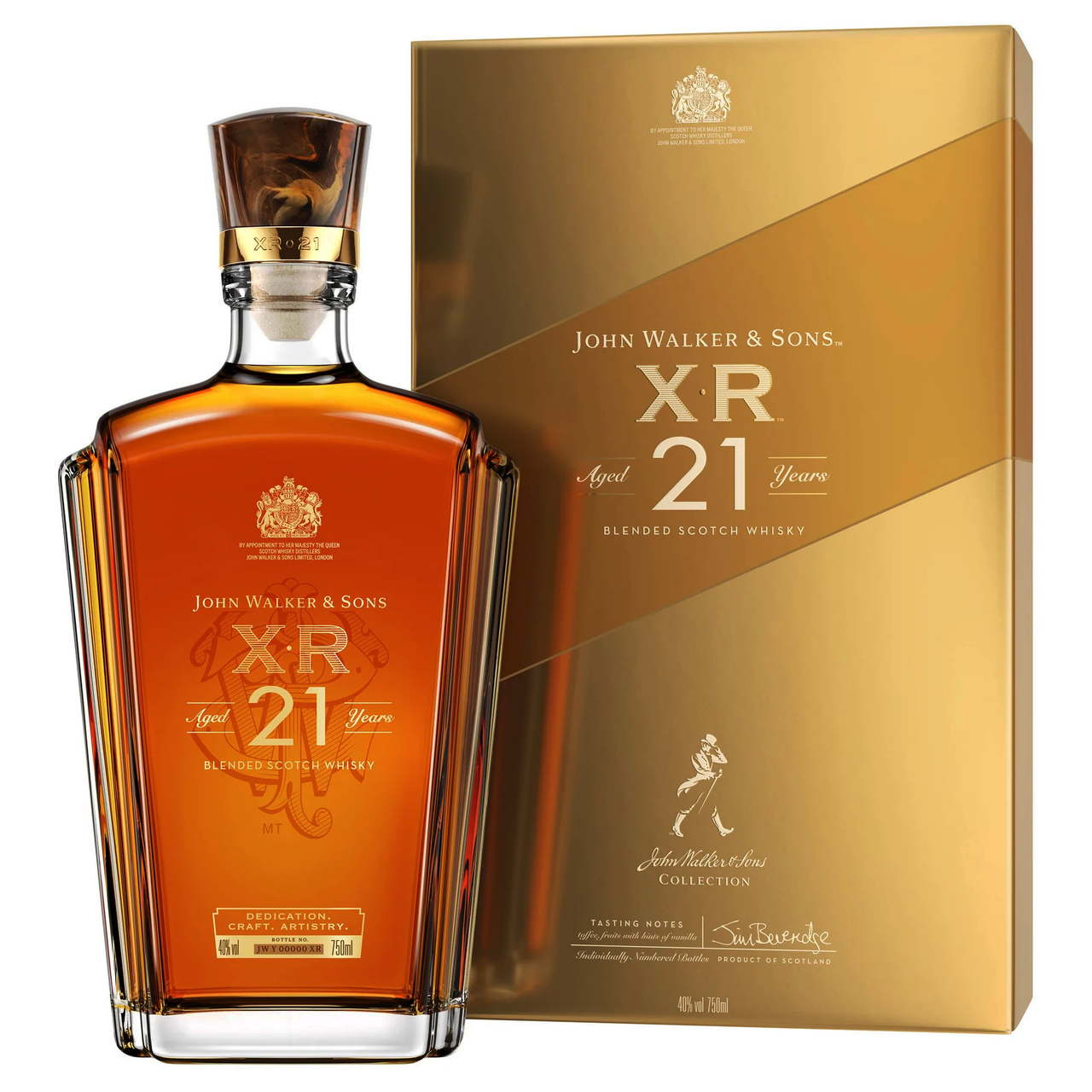 John Walker &amp; Sons XR 21 Years · 尊尼获加 XR 21年苏格兰威士忌 750ML