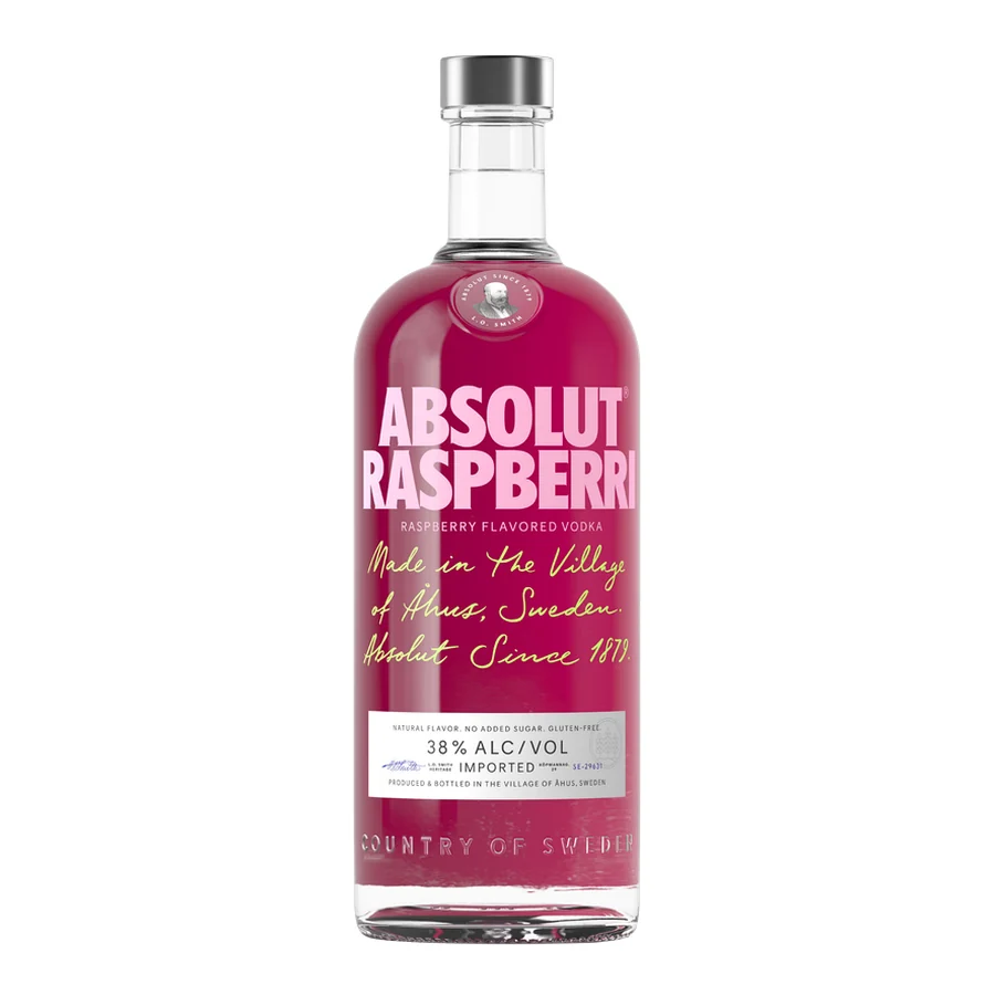 Absolut Vodka Raspberri 1000ML