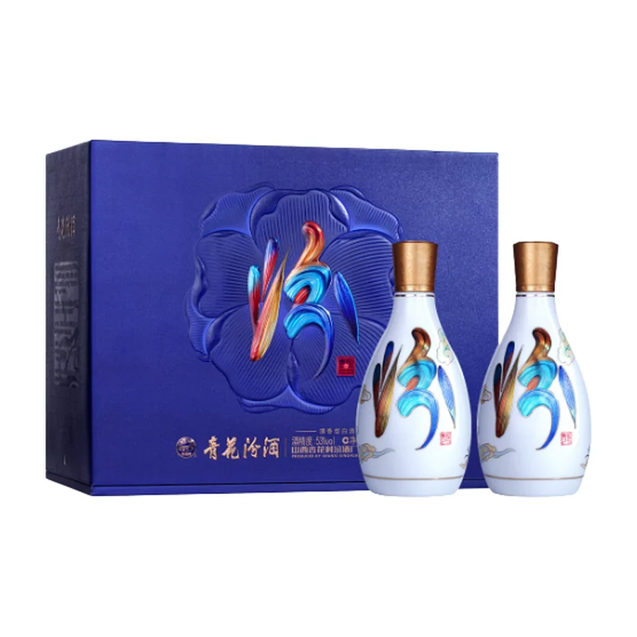 汾酒青花25年花神令53% 225ML×2瓶