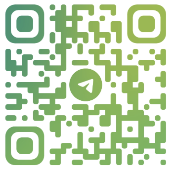 Telegram customer service QR code